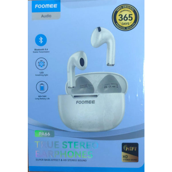 سماعة بلوتوث فومي ترو ستريو pa66