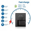 شاحن جنرال بطارية كانون lp e10