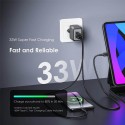  شاحن اورايمو تايب سى  بتقنية fast gan بقدرة 33 وات موديل ocw 7331e c54