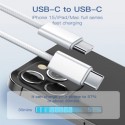 كابل لدنيو تايب سى تايب سى 65 وات طول 1 متر شحن سريع موديل  lc901c