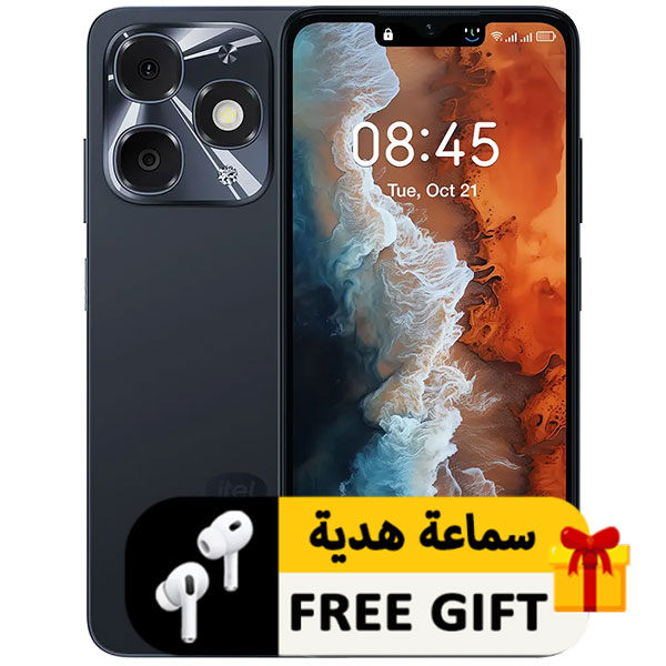 موبايل ايتل   a90 ثنائى الشريحة  64 جيجا 8 جيجا رام (5+3) 6.6 