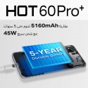موبايل انفينكس هوت 60 برو بلس ثنائي الشريحه 256 جيجابايت 16 جيجابايت رام 8+8 شاشة 6.78 بوصة