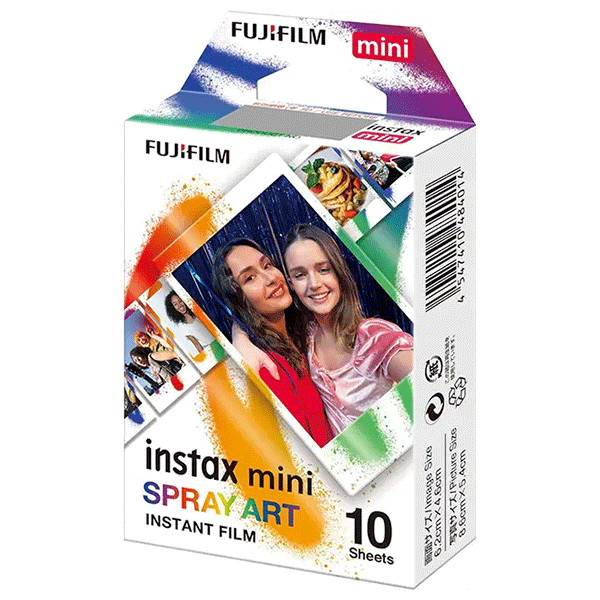 فيلم تصوير فوجي  instax mini spray art للكاميرا الفورية