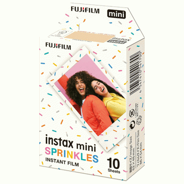 فيلم تصوير فوجي  instax mini sprinkles للكاميرا الفورية