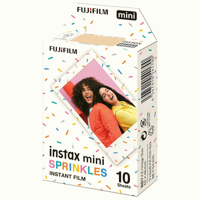 فيلم تصوير فوجي  instax mini sprinkles للكاميرا الفورية