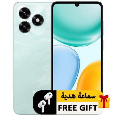 موبايل هونر x5c plus ثنائي الشريحه 128 جيجابايت 4 جيجابايت رام 6.74 بوصه 