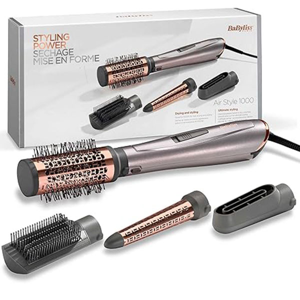 فرشاه شعر بيبي ليس بالهواء الساخن 1000 وات as136sde