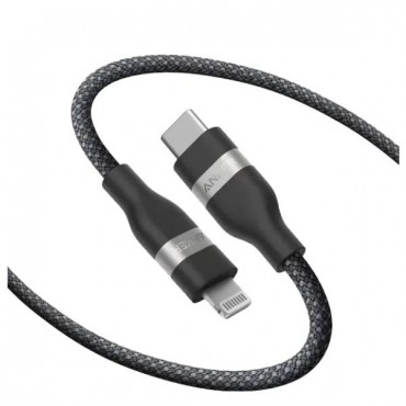 كابل شحن انكر تايب سى الى لايتنينج نايلون مضفر طول 1.8 متر 60 وات موديل ab2b2012 كابل شحن انكر تايب سى الى لايتنينج نايلون مضفر طول 1.8 متر 60 وات موديل ab2b2012