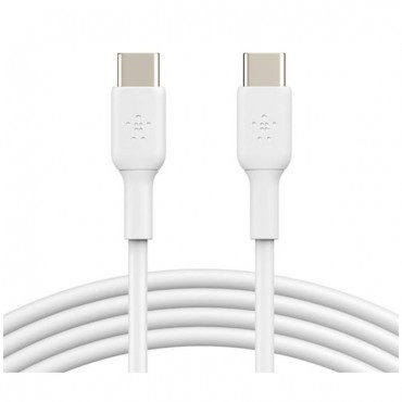 كابل بلكين تايب سي إلى تايب سي 60 وات 1 متر 3.3 قدم CAB003bt كابل بلكين تايب سي إلى تايب سي 60 وات 1 متر 3.3 قدم CAB003bt