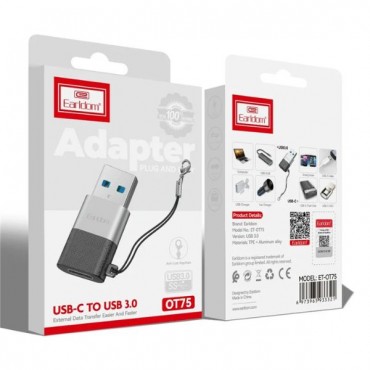 وصله Earldom TYPE C TO USB OT 75 وصله Earldom TYPE C TO USB OT 75