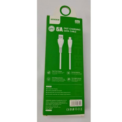 كابل سينديم يو اس بى الى لايتنج طول 1 متر فاست موديل  m35p