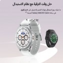 ساعة سمارت سامسونج جالاكسي كلاسيك مقاس 46 مم – موديل   8L500 بضمان الوكيل 
