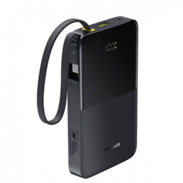 باور بانك باسيوس إنر فيل FC51 شحن سريع 22.5 واط USB-C سعة 10000 مللي أمبير موديل PB6484Z