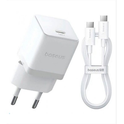 شاحن باسيوس مينى فاست تايب سى  شحن سريع بقدرة 20 واط موديل PB5785Z