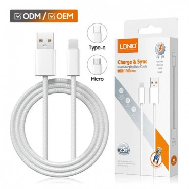 كابل لدنيو تايب سى الى يو اس بى بقدرة 25 واط بطول 1 متر موديل LS901 كابل لدنيو تايب سى الى يو اس بى بقدرة 25 واط بطول 1 متر موديل LS901