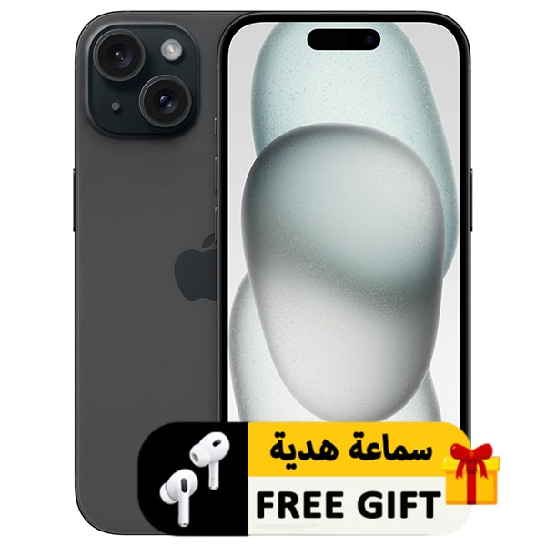 موبايل آيفون 15 بلس سعة 128 جيجابايت النسخة اليابانية with international warranty السعر غير شامل الضريبة