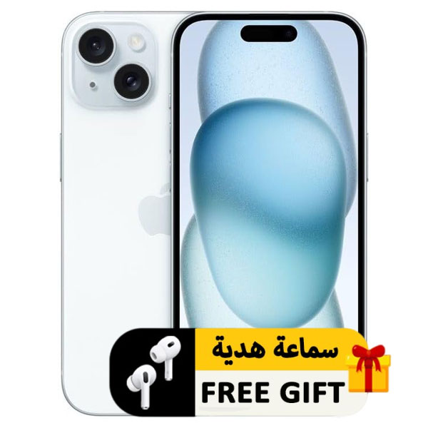 موبايل ابل ايفون 15 سعة 128 جيجابايت بضمان APM