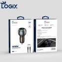  شاحن سيارة لوجيكس USB تايب سي تايب سي شحن سريع PD IQ فاست 38 واط CC01