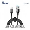 كابل لوجيكس ايفون يو إس بي فاست 1م 3A CB09