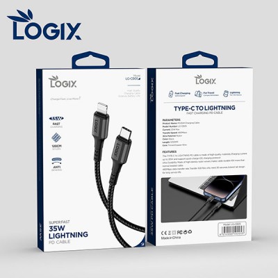  كابل لوجيكس تايب سي آيفون فاست PD 120م 35W CB05