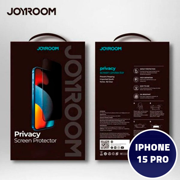 سكرين بروتكتور جوي روم ايفون 15 برو برايفت موديل  Z34