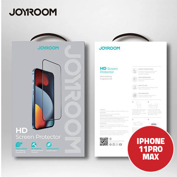 سكرين بروتكتور جوي روم ايفون 11 برو ماكس شفاف موديل  PF012