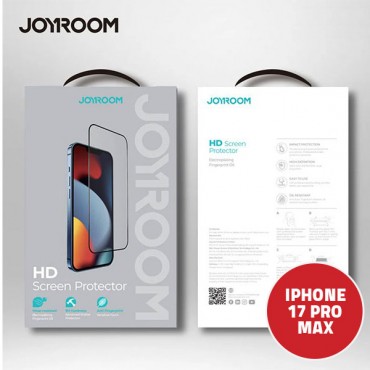 سكرين بروتكتور جوي روم ايفون 17 برو ماكس شفاف موديل JR 608 سكرين بروتكتور جوي روم ايفون 17 برو ماكس شفاف موديل JR 608