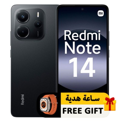 موبايل ريدمي نوت 14 ثنائي الشريحة 256 جيجا بايت 8 جيجا رام 6.67 موبايل ريدمي نوت 14 ثنائي الشريحة 256 جيجا بايت 8 جيجا رام 6.67