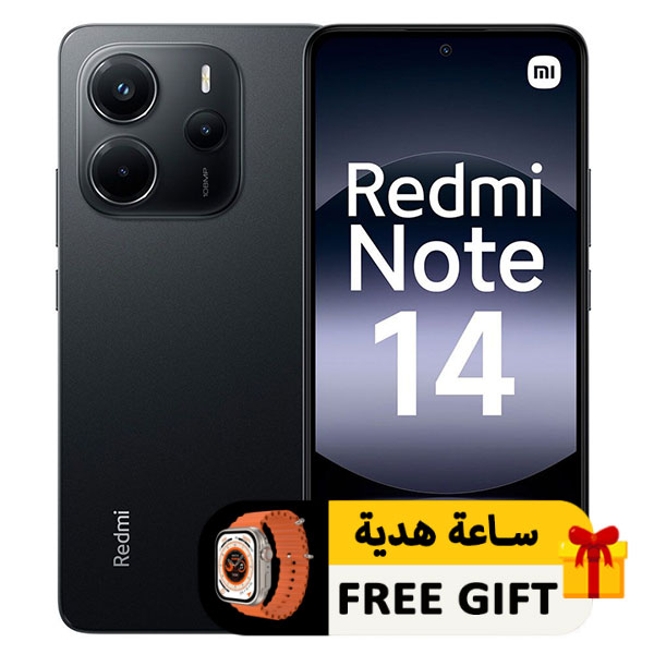 موبايل ريدمي نوت 14 ثنائي الشريحة 256 جيجا بايت 8 جيجا رام 6.67 موبايل ريدمي نوت 14 ثنائي الشريحة 256 جيجا بايت 8 جيجا رام 6.67