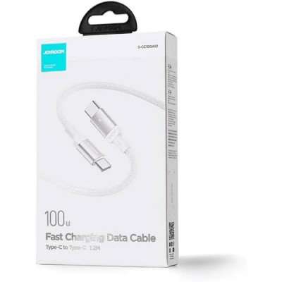 كابل شحن جوي روم تايب سي الي تايب سي طوا 1.2 متر بقدرة 100 واط بتقنيه  PD  موديل  SA10