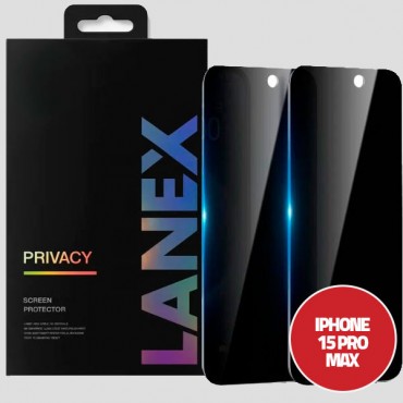 سكرين بروتكتور لانيكس ايفون 15 برو ماكس برايفت موديل  LF32A  