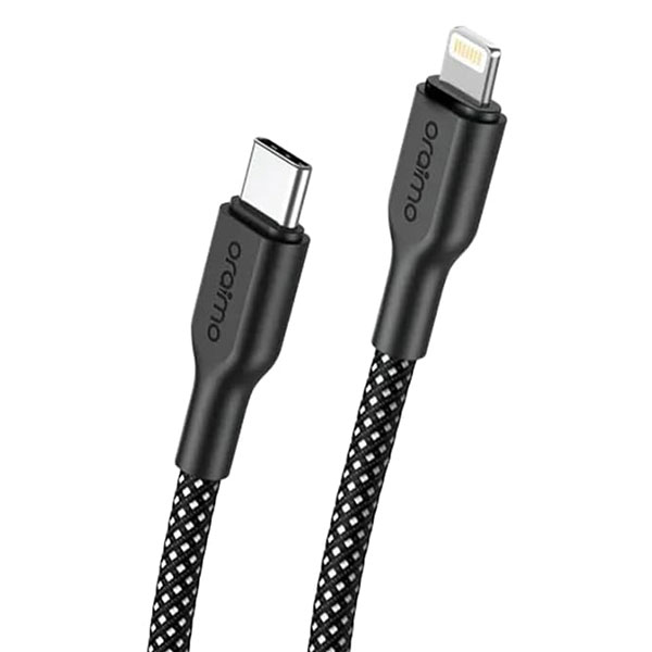 كابل شحن اورايمو  تايب سى  الى ايفون طول 1 متر شحن سريع موديل OCD-152CL