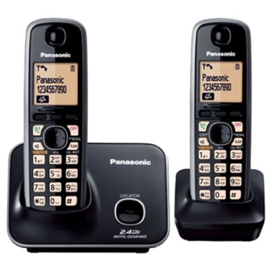  هاتف لاسلكي باناسونيك 2 هاند TG3712BX with International Warranty