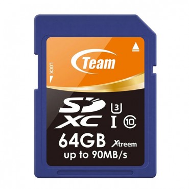 ميموري كاميرا تيم SD سعة 64 جيجابايت ميموري كاميرا تيم SD سعة 64 جيجابايت