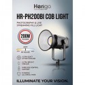 إضاءة استوديو LED ملونة من هيري جو بقدرة 200 واط موديل PH200Bi