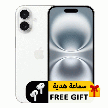موبايل ايفون 16 128جيجابايت بضمان محلي تريد لاين