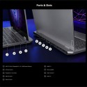 لابتوب لينوفو LOQ 15IRX9 بمعالج Intel Core i7-13650HX ورام 16GB وهارد SSD سعة 512GB وكارت شاشة RTX 4050 6GB
