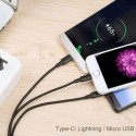 كابل شحن جوى روم 3x1 طول 1.2 متر موديل S-A61