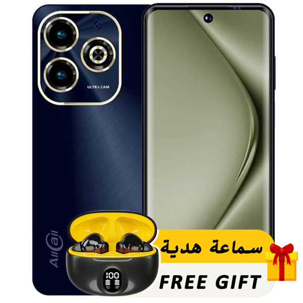  موبايل أول كول هيرو 60 سي ثنائي الشريحة 64 جيجابايت رام 12 جيجابايت (10+2) 6.8 بوصة