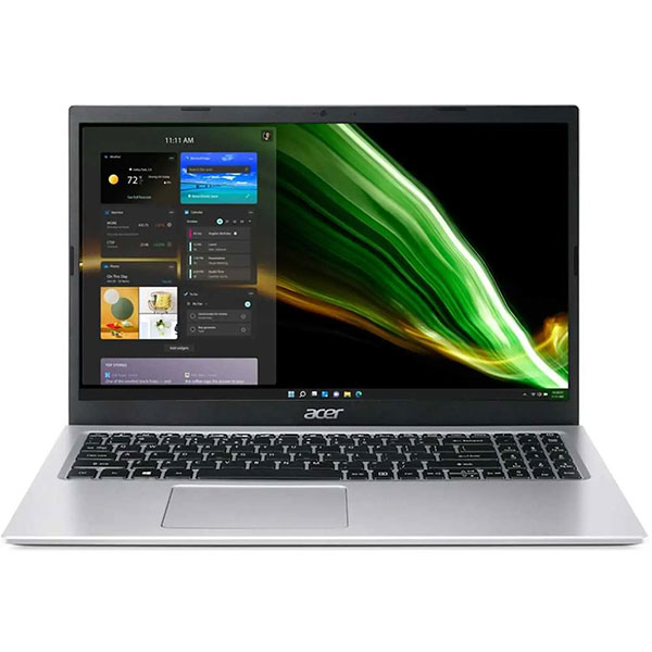  لابتوب أيسر أسباير 3 A315 بمعالج إنتل كور i5-1135G7 رام 8 و هارد hhd سعة 1 تيرا و هارد ssd سعة 256 جيجابايت معالج رسوميات mx350 ويندوز 11