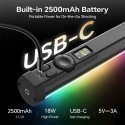  إضاءة تصوير فوتوليكس RGB LED تيوب B600 بطول 60 سم