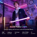  إضاءة تصوير فوتوليكس RGB LED تيوب B600 بطول 60 سم