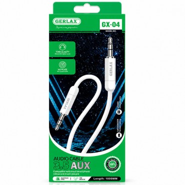 كابل جيرلاكس AUX مقاس 3.5 مم موديل GX-04
