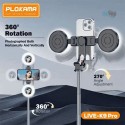 حامل وسيلفي بإضاءة PLOKAMA K9 Pro