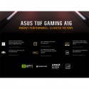لابتوب أسوس TUF A16 FA608UH بمعالج Ryzen 7 260 ورام 16 جيجابايت وSSD سعة 512 جيجابايت وكارت شاشة RTX 5050 سعة 8 جيجابايت ونظام Windows 11