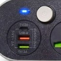 موزع الطاقة زيرو  4 منافذ كهربائية + 2 منفذي USB + منفذ Type-C موديل ZR50