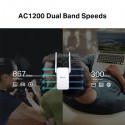 موسع نطاق واي فاي تي بي لينك AC1200 موديل RE315 