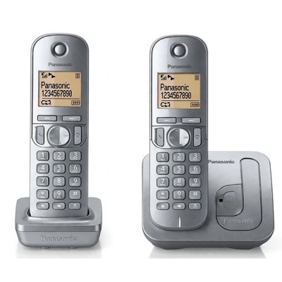 هاتف لاسلكي باناسونيك 2 هاند  KX-TGC212 with International Warranty