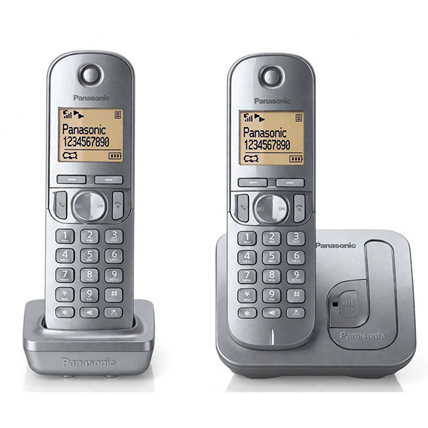 هاتف لاسلكي باناسونيك 2 هاند  KX-TGC212 with International Warranty