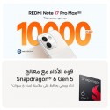 موبايل ريدمي نوت 17  برو ماكس 5G  ثنائي الشريحة 256 جيجابايت 12 جيجابايت رام شاشة 6.83 بوصة